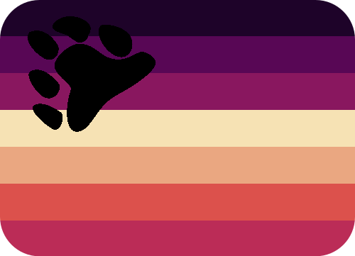 femme bear pride flag