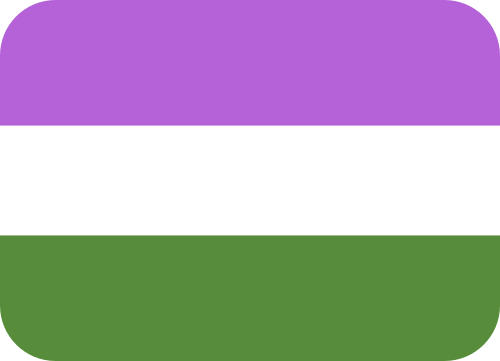 genderqueer pride flag